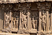 Mamallapuram - Tamil Nadu. The five Rathas. the Arjuna Ratha. 